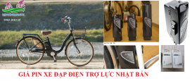 Giá pin xe đạp trợ lực Nhật 24V