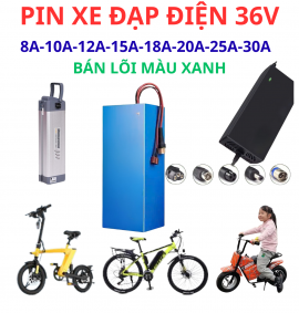 Pin xe đạp điện 36V- thay thế cho tất cả các xe đạp điện 36V