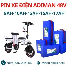 Pin xe đạp điện Adiman