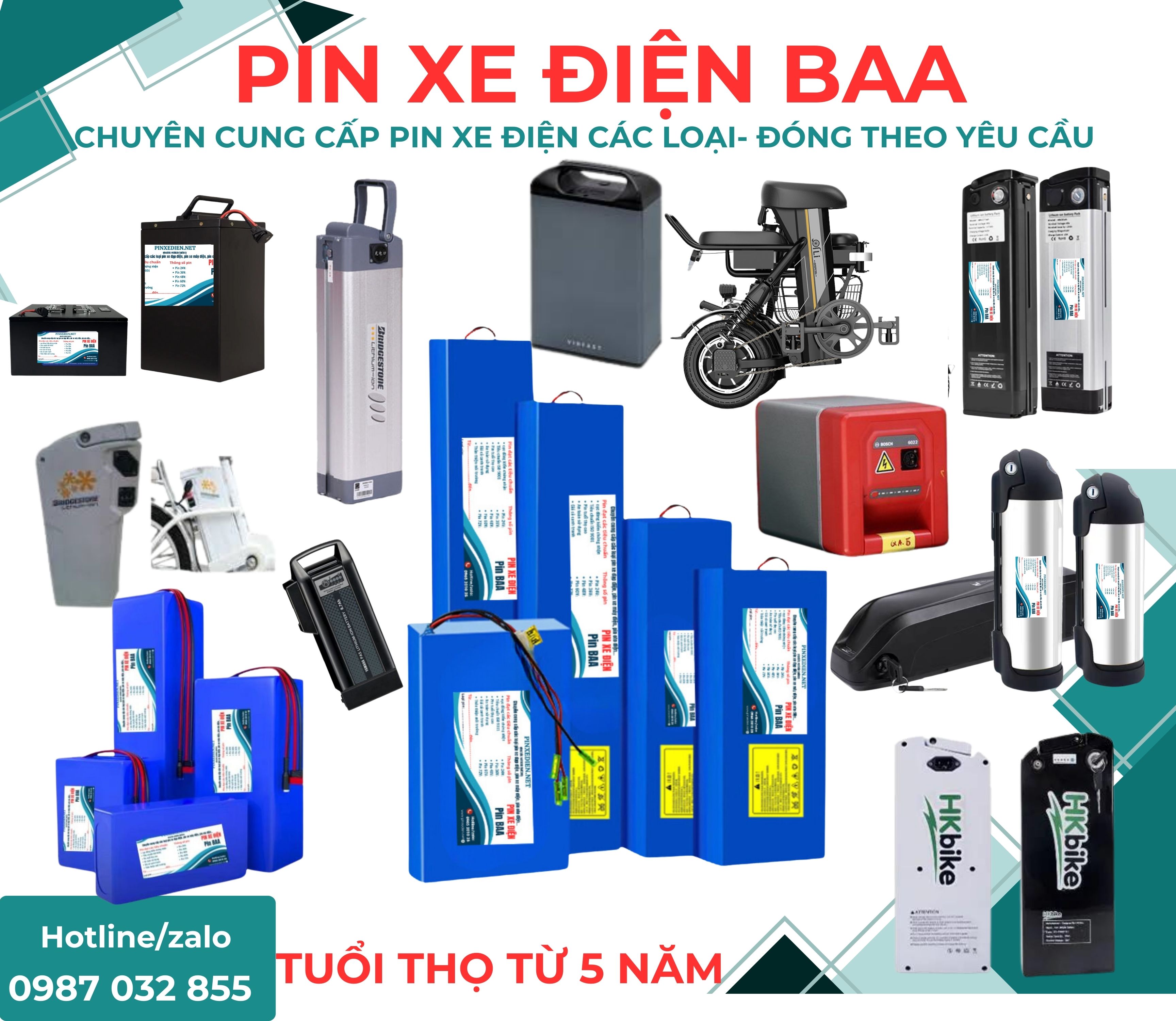 pin xe đạp điện